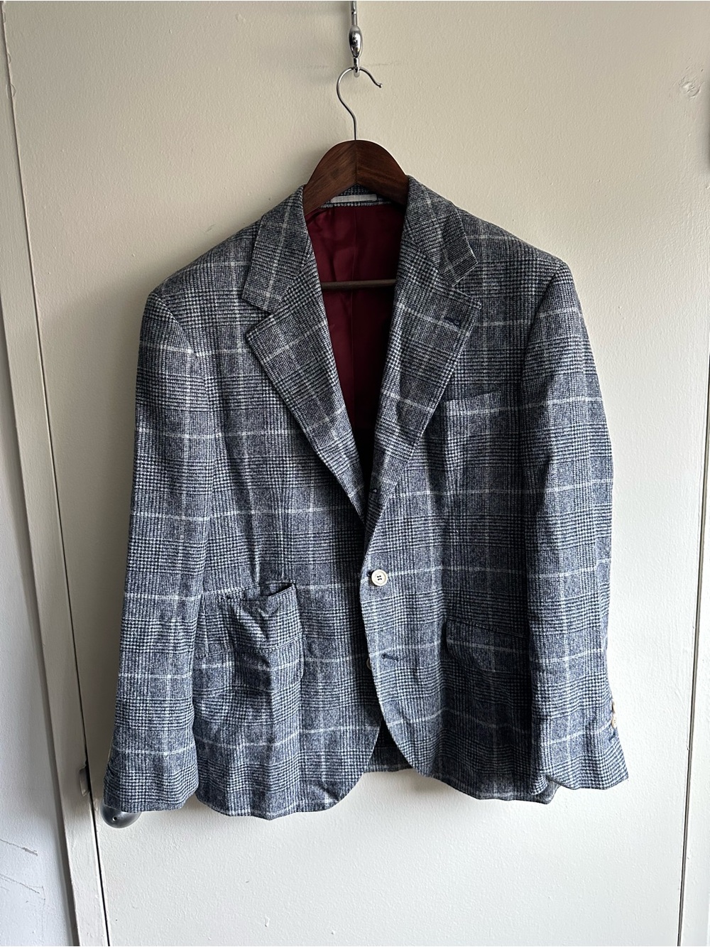BESPOKE FW2025 Brunello Cucinelli Alpaca Blend Blazer Absolute Grail